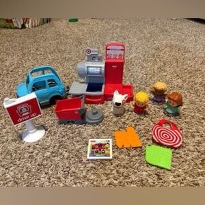 Little People. Fisher Price. Target Run. Playset.